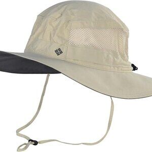 Columbia Taupe Nylon Omni-Shade Sun Protection Hat with Ventilation One Size